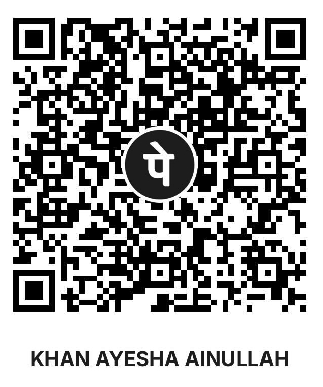 Scan to pay via PhonePe or Google Pay